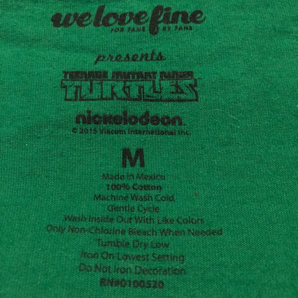 Ninja Turtle Shirt (Raphael) - Picture 3 of 3
